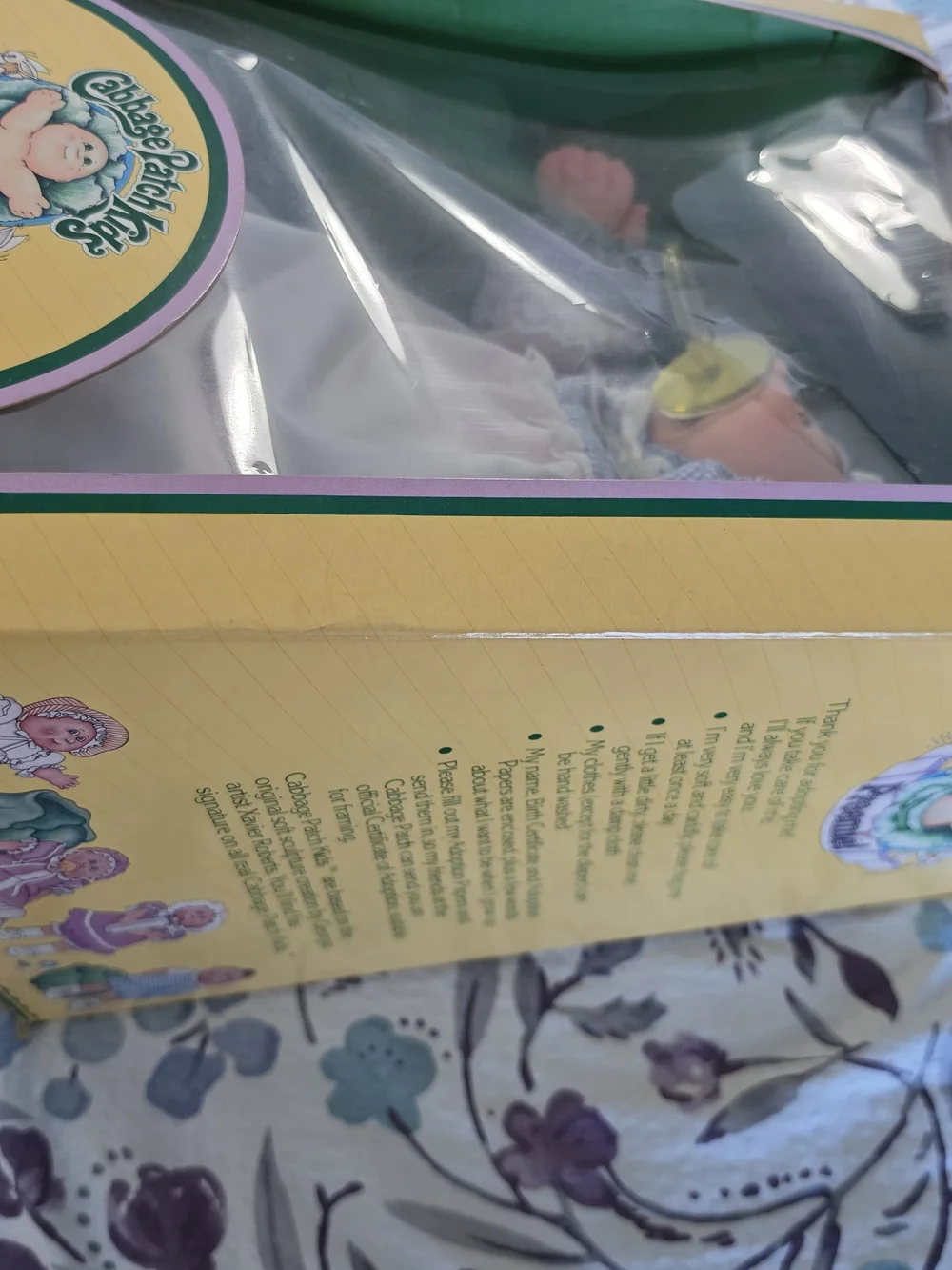 Vintage 1983 Coleco Cabbage Patch Kids Preemie Doll NIB